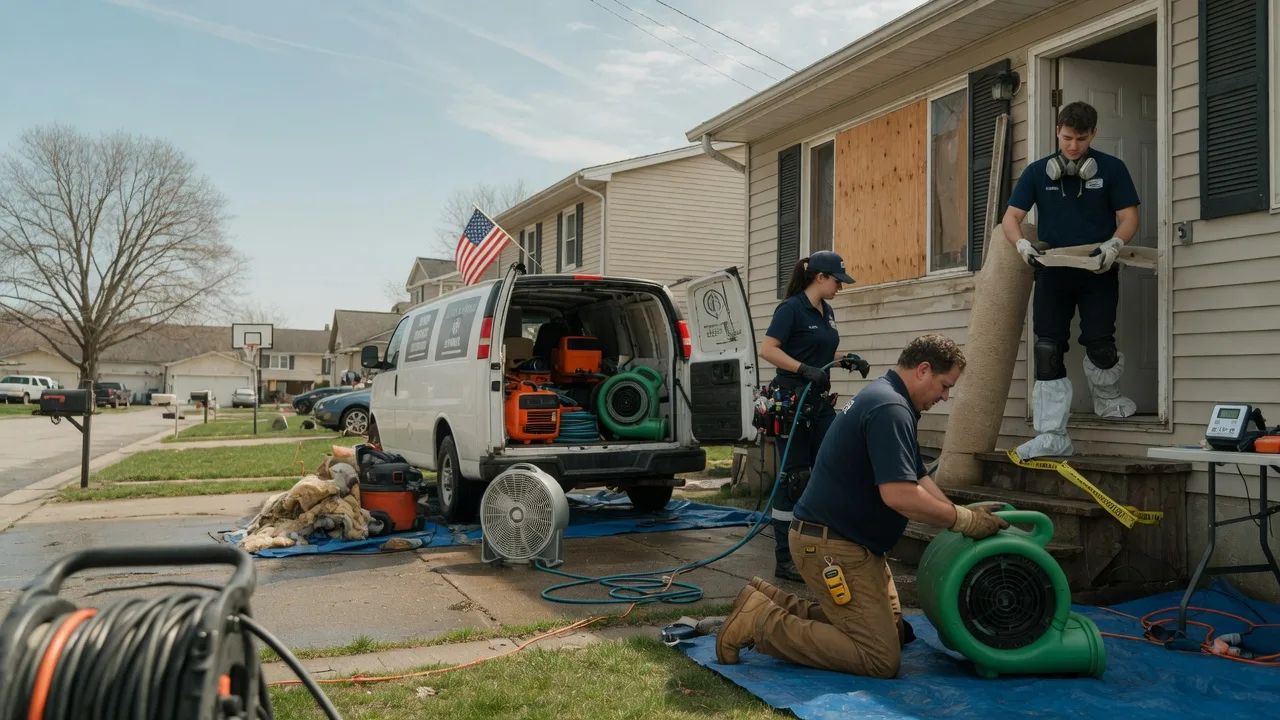 Water Damage Restoration in Liberty, MO near me